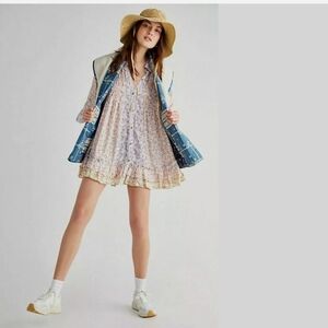 NWT Free People Lost in You Tunic Small